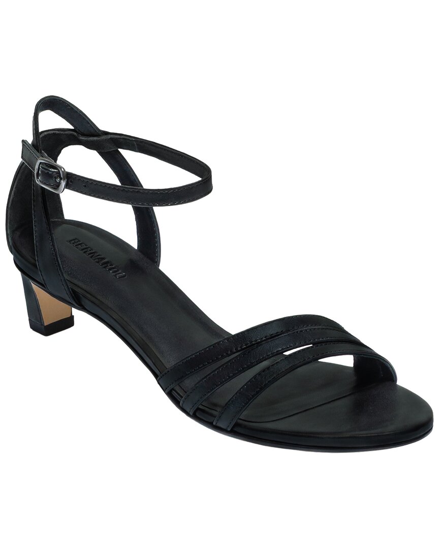Bernardo Bernardo Lima Leather Low Heel Sandal