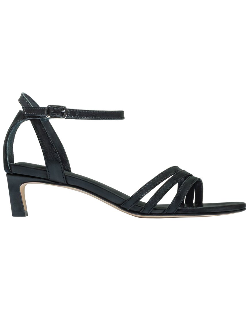 Bernardo Bernardo Lima Leather Low Heel Sandal