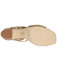 Bernardo Gyoda Leather Mid Heel Sandal