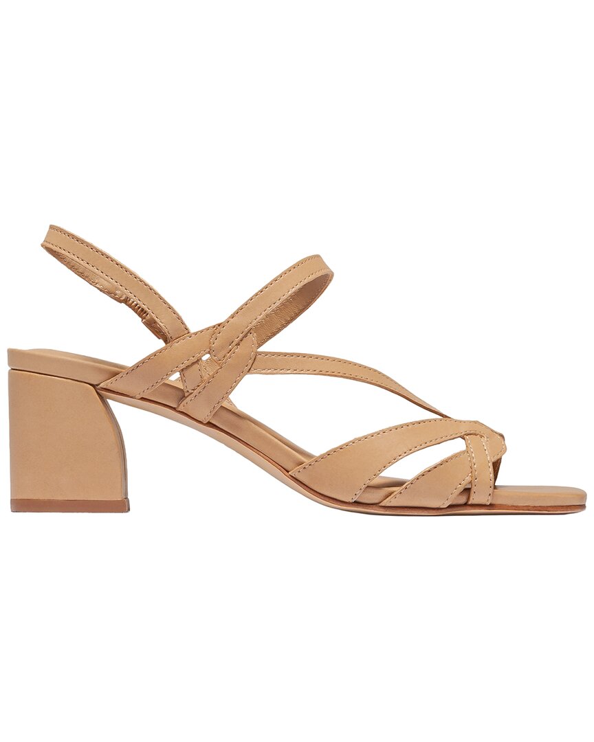 Bernardo Bernardo Gyoda Leather Mid Heel Sandal