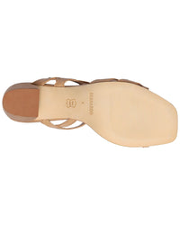 Bernardo Bernardo Gyoda Leather Mid Heel Sandal