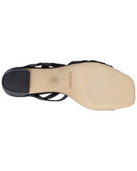 Bernardo Bernardo Gyoda Patent Mid Heel Sandal