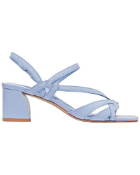 Bernardo Bernardo Gyoda Patent Mid Heel Sandal