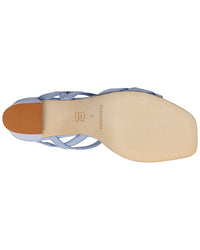 Bernardo Bernardo Gyoda Patent Mid Heel Sandal