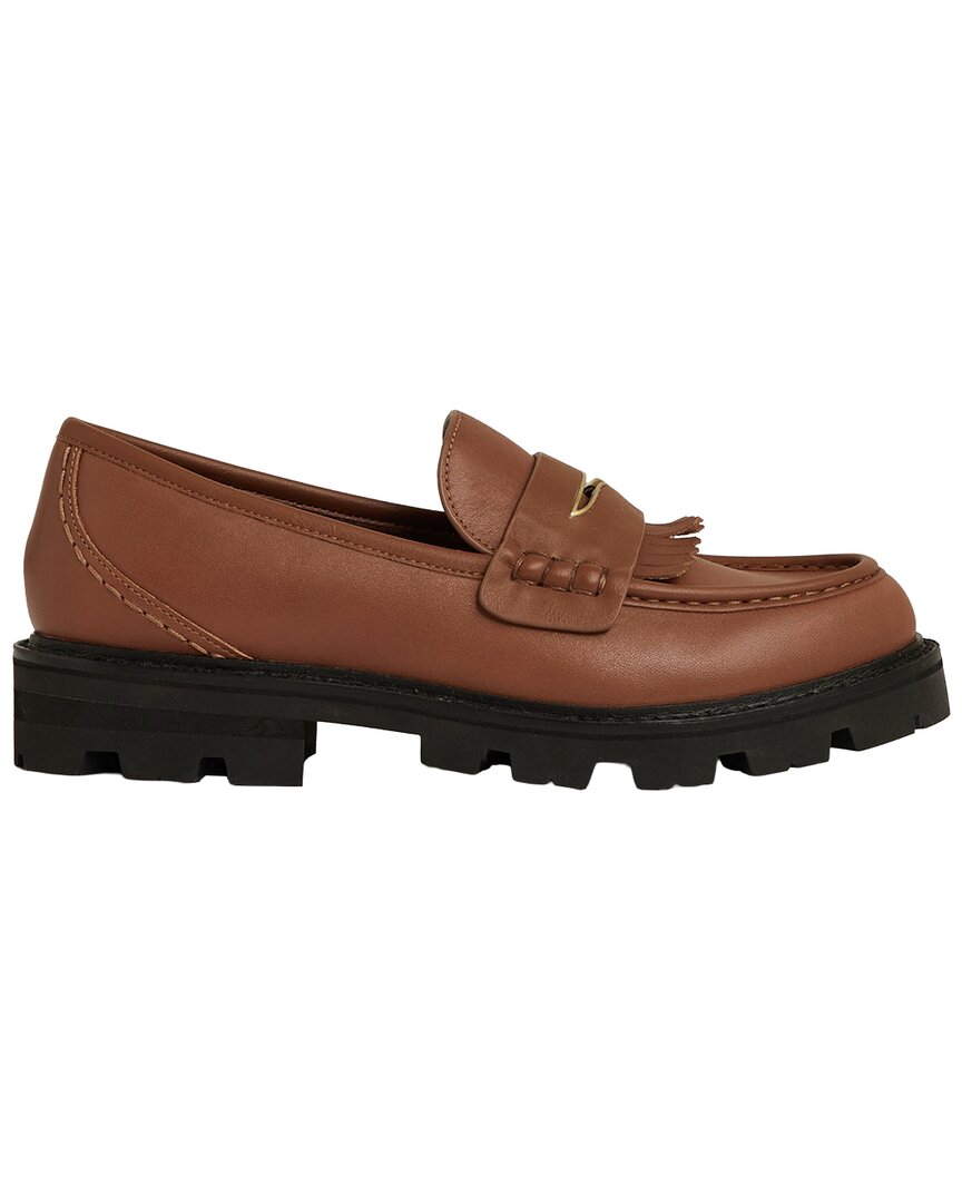 Reiss Reiss Lianna Leather Loafer