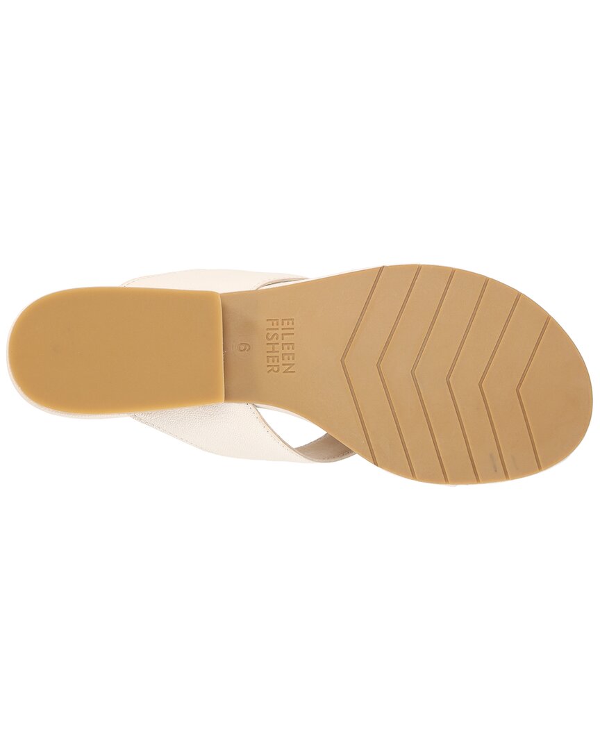 Eileen Fisher Erika Leather Sandal – Bluefly