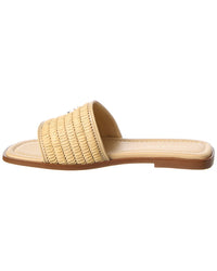 Tiffany & Fred Paris Raffia Sandal