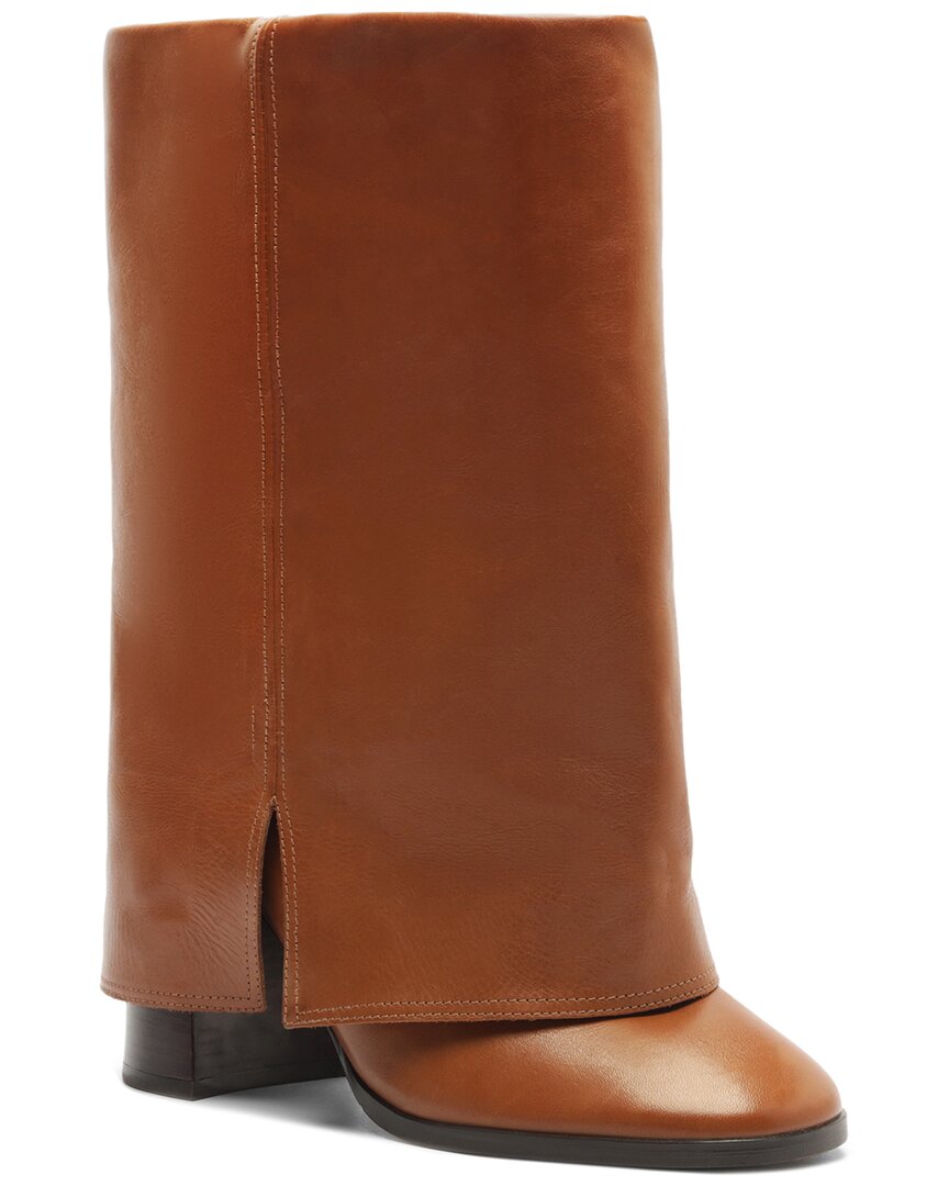 Arezzo Harper Leather Bootie