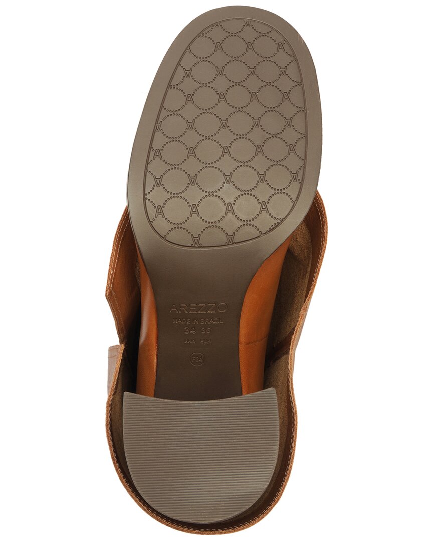 Arezzo Harper Leather Bootie