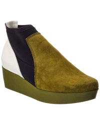 Arche Arche Fujack Leather Wedge Bootie