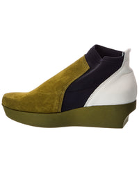 Arche Arche Fujack Leather Wedge Bootie