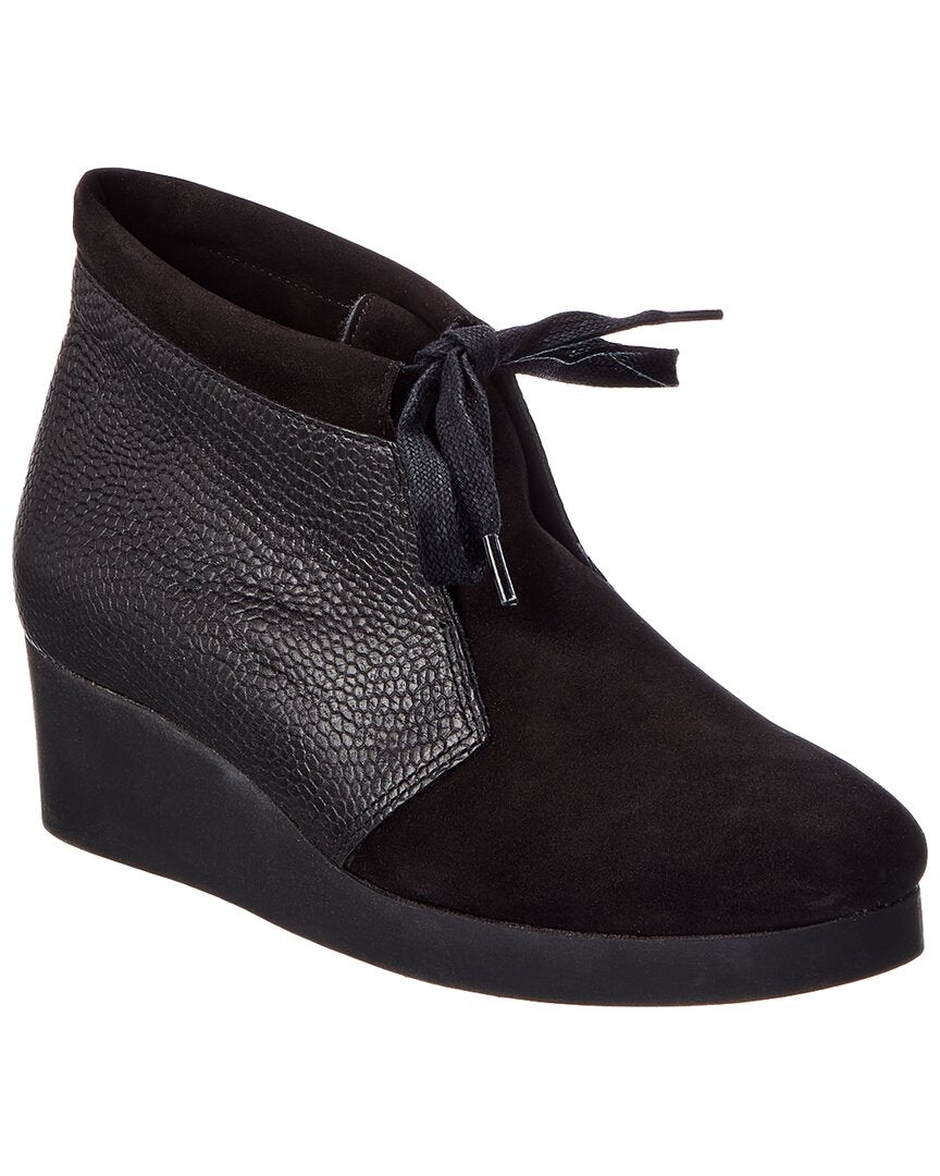 Arche Arche Hablo Leather Wedge Bootie