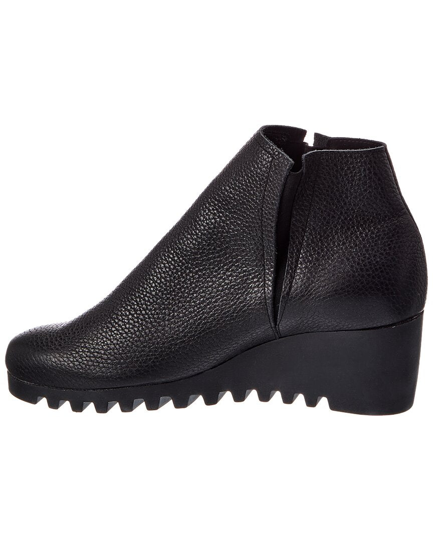 Arche Arche Larkya Leather Wedge Bootie
