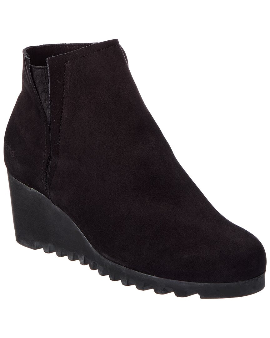 Arche Arche Larkya Leather Wedge Bootie