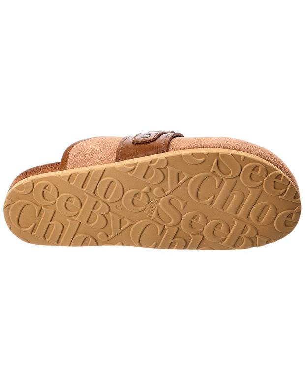 See By Chloé Suede & Leather Clog