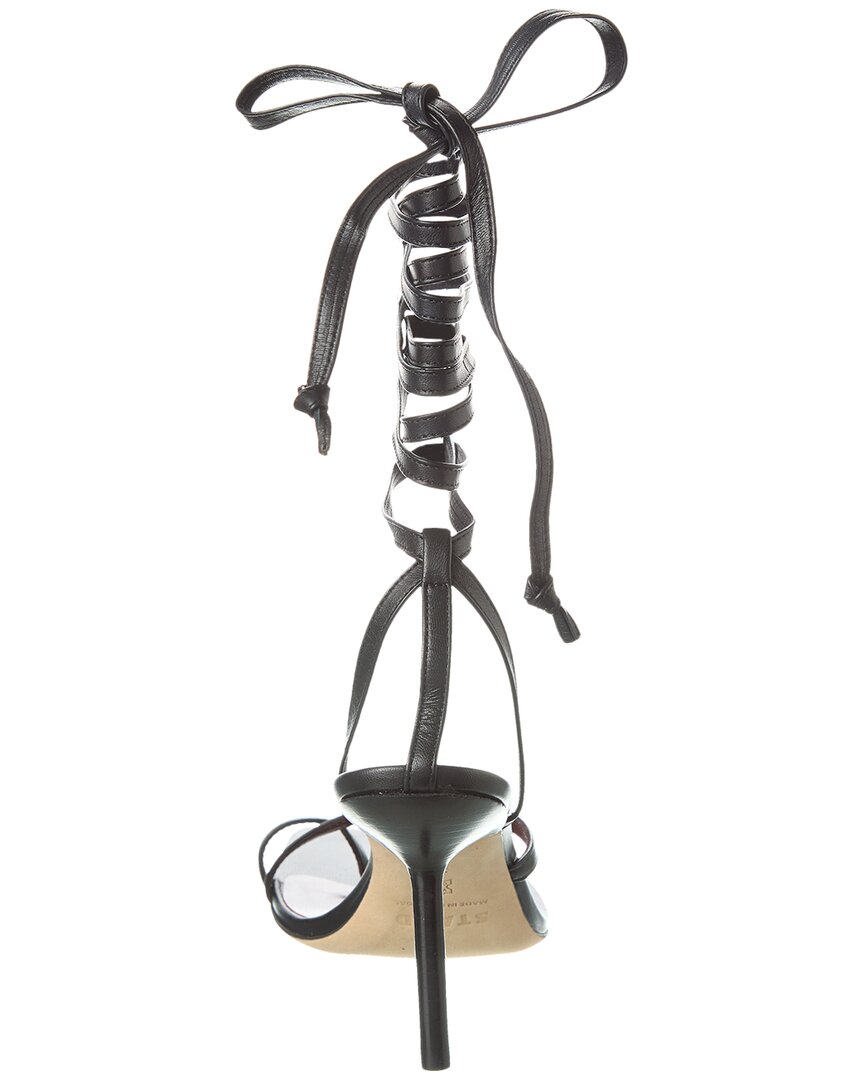 Staud Nicola Leather Gladiator Sandal