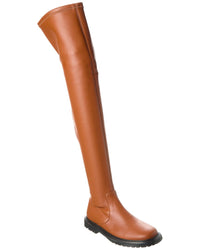 Staud Belle Over-The-Knee Boot Brown Multi
