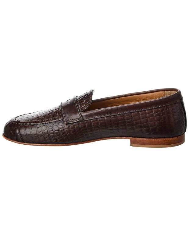 Alfonsi Milano Fancesca Leather Loafer