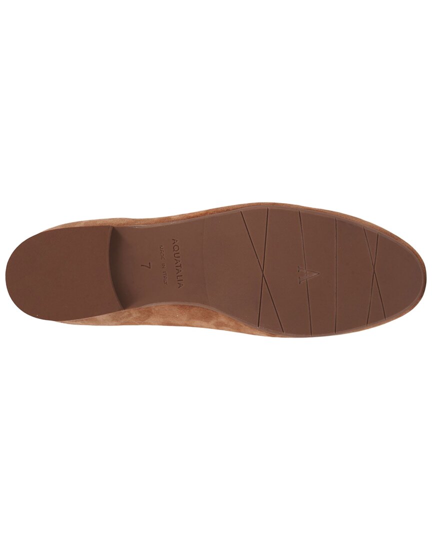 Aquatalia Calandra Waterproof Suede Loafer