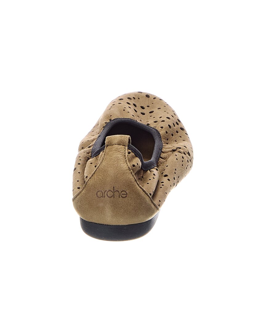 Arche Lannoa Leather Flat
