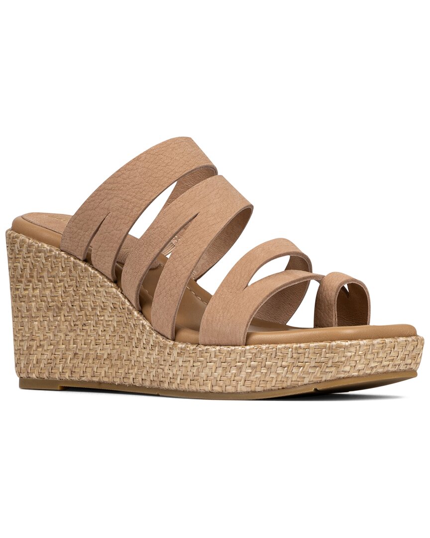 Donald Pliner Anamari Leather Wedge Sandal