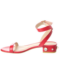 Stuart Weitzman Dancer Allshine 25 Leather Sandal