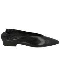 By FAR By Far Carre Leather Flat