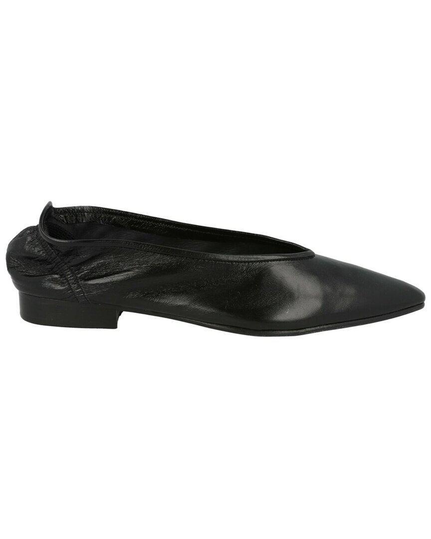 By FAR By Far Carre Leather Flat