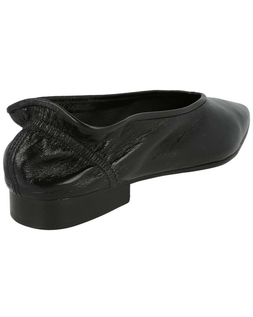 By FAR By Far Carre Leather Flat