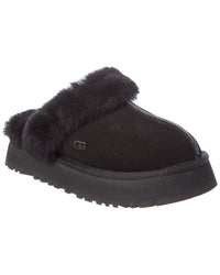 UGG Ugg Disquette Suede & Shearling Slipper