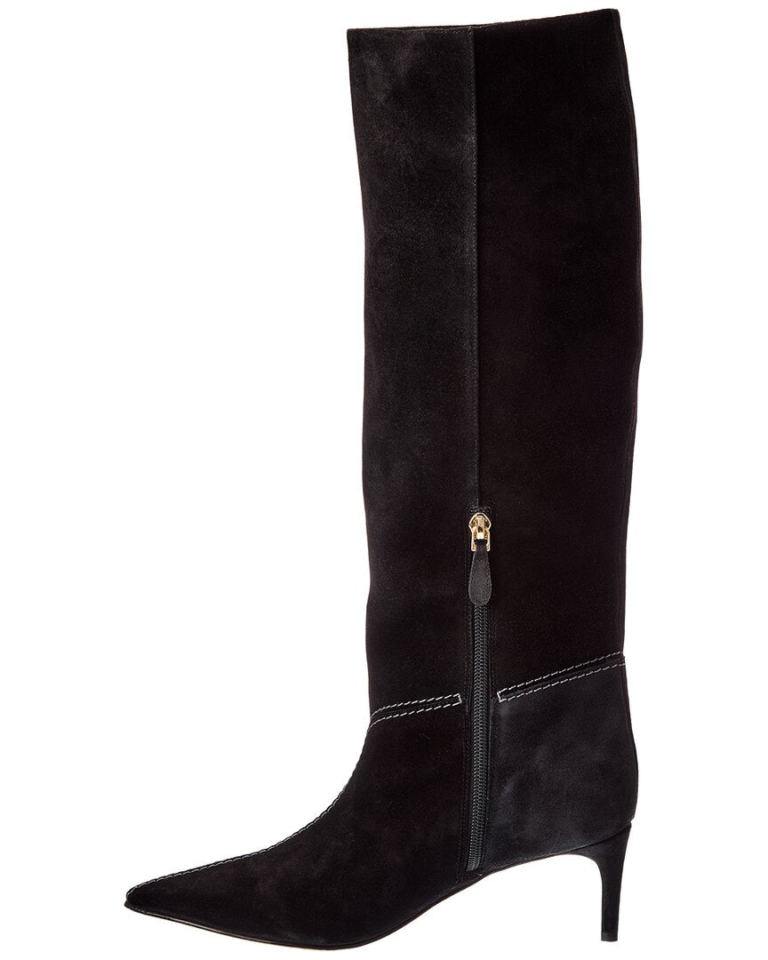 Alexandre Birman Malva 60 Suede Knee-High Boot