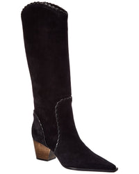 Alexandre Birman Victoria Saddle 60 Suede Knee-High Boot