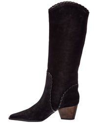 Alexandre Birman Victoria Saddle 60 Suede Knee-High Boot