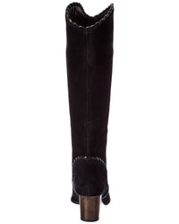 Alexandre Birman Victoria Saddle 60 Suede Knee-High Boot