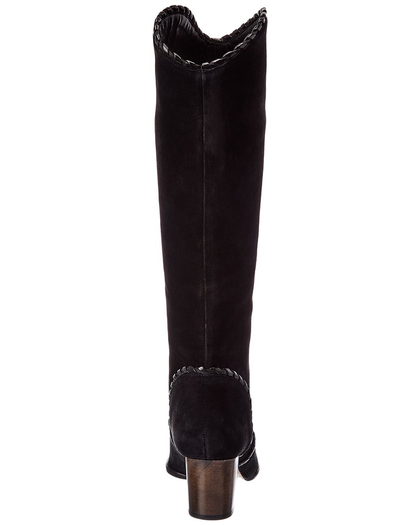 Alexandre Birman Victoria Saddle 60 Suede Knee-High Boot