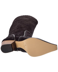 Alexandre Birman Victoria Saddle 60 Suede Knee-High Boot