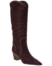 Alexandre Birman Victoria Saddle 60 Suede Knee-High Boot