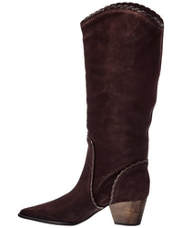 Alexandre Birman Victoria Saddle 60 Suede Knee-High Boot