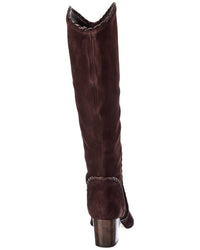 Alexandre Birman Victoria Saddle 60 Suede Knee-High Boot