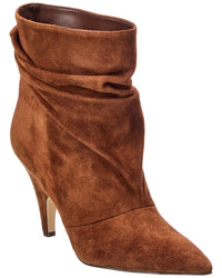 Alexandre Birman Tati Slouch Mini Suede Boot