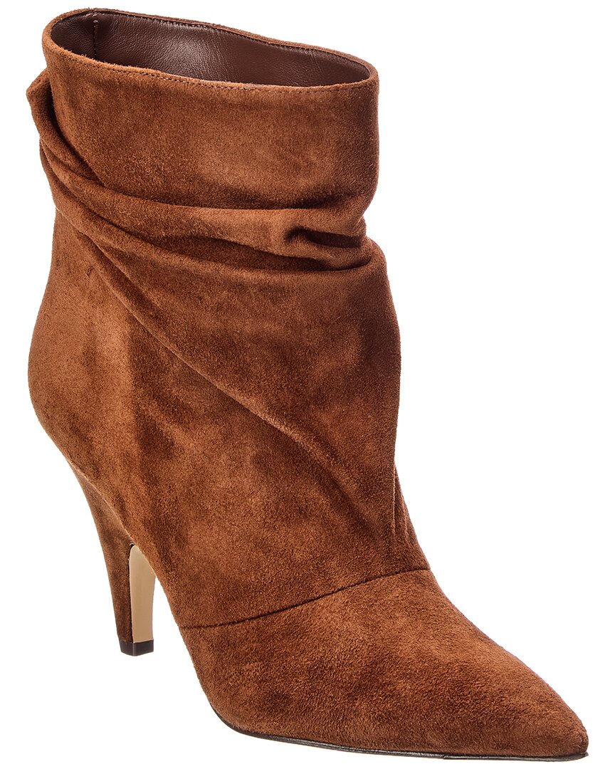 Alexandre Birman Tati Slouch Mini Suede Boot