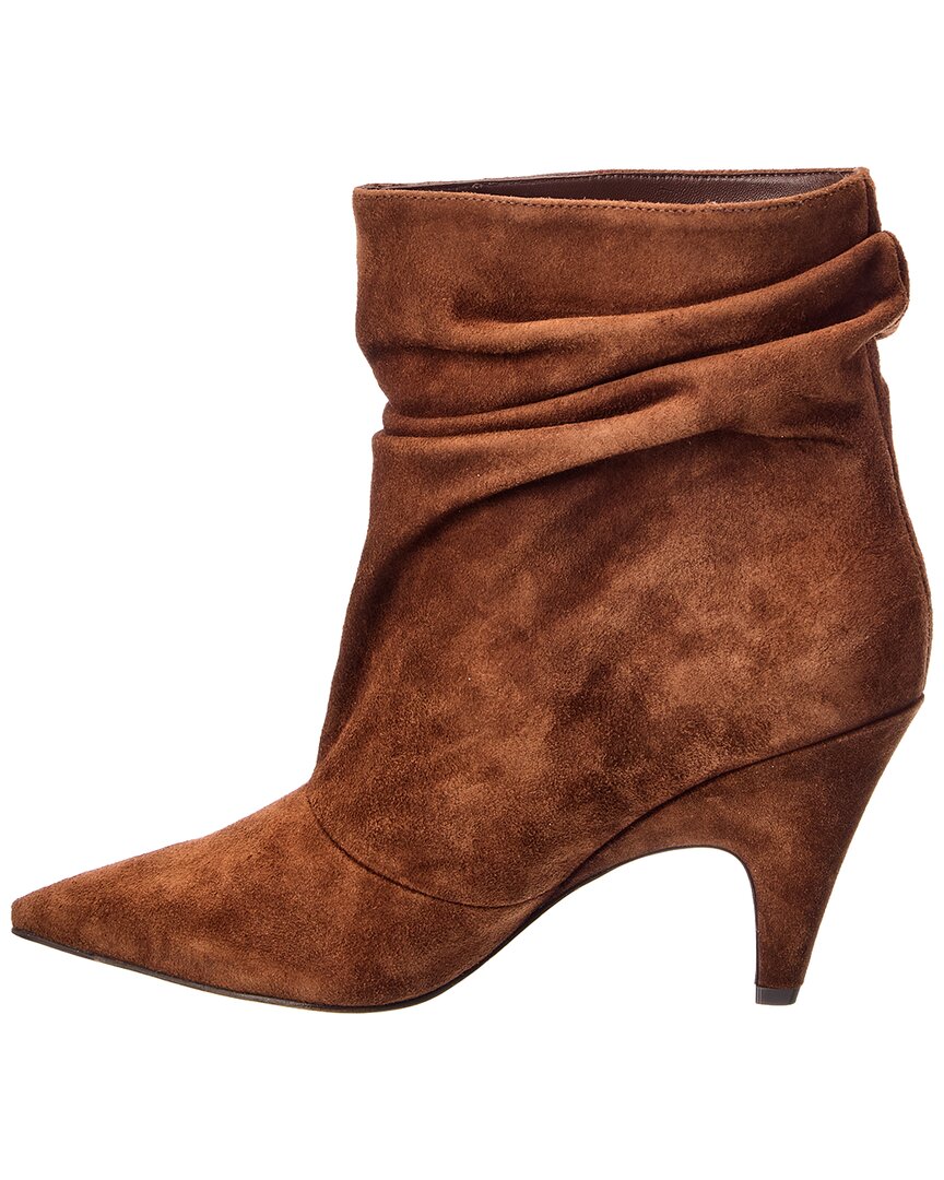 Alexandre Birman Tati Slouch Mini Suede Boot