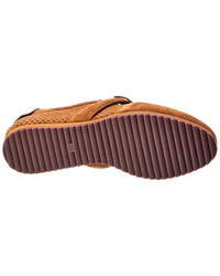 Alexandre Birman Clarita Laser Ballet Suede Sneaker