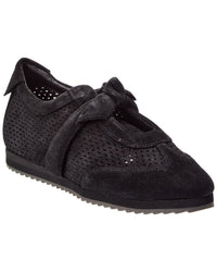 Alexandre Birman Clarita Laser Ballet Suede Sneaker