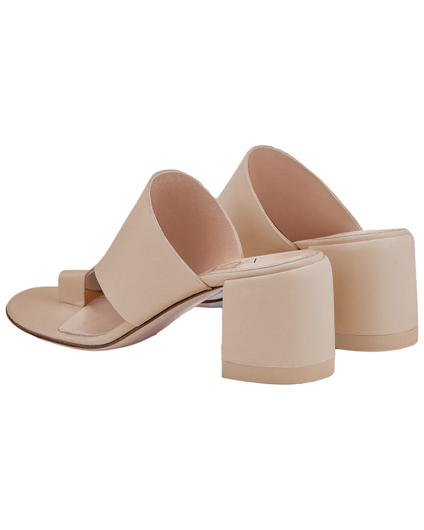 Agl Moon Thong Leather Sandal