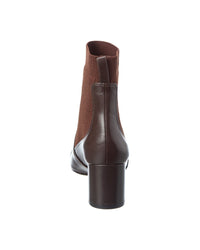 Alexandre Birman Becky 60 Knit & Leather Bootie