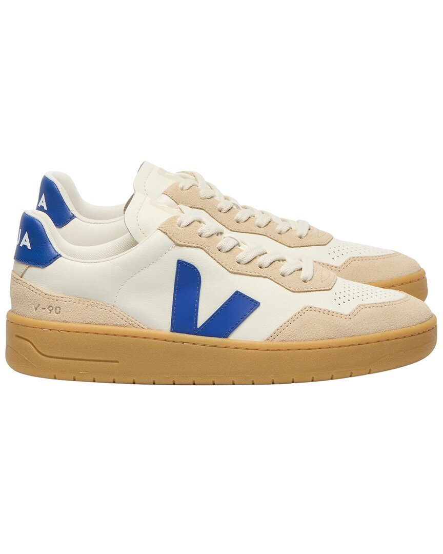 Veja V-90 Leather & Suede Sneaker