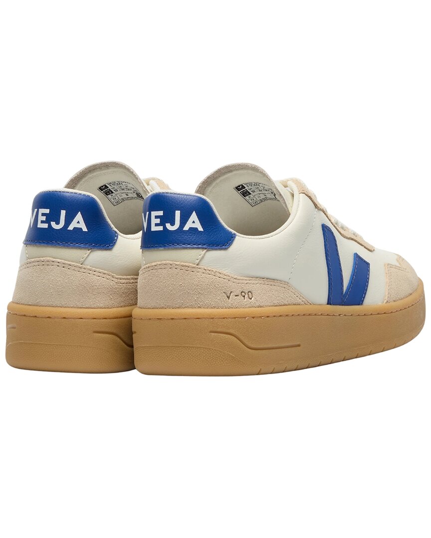 Veja V-90 Leather & Suede Sneaker