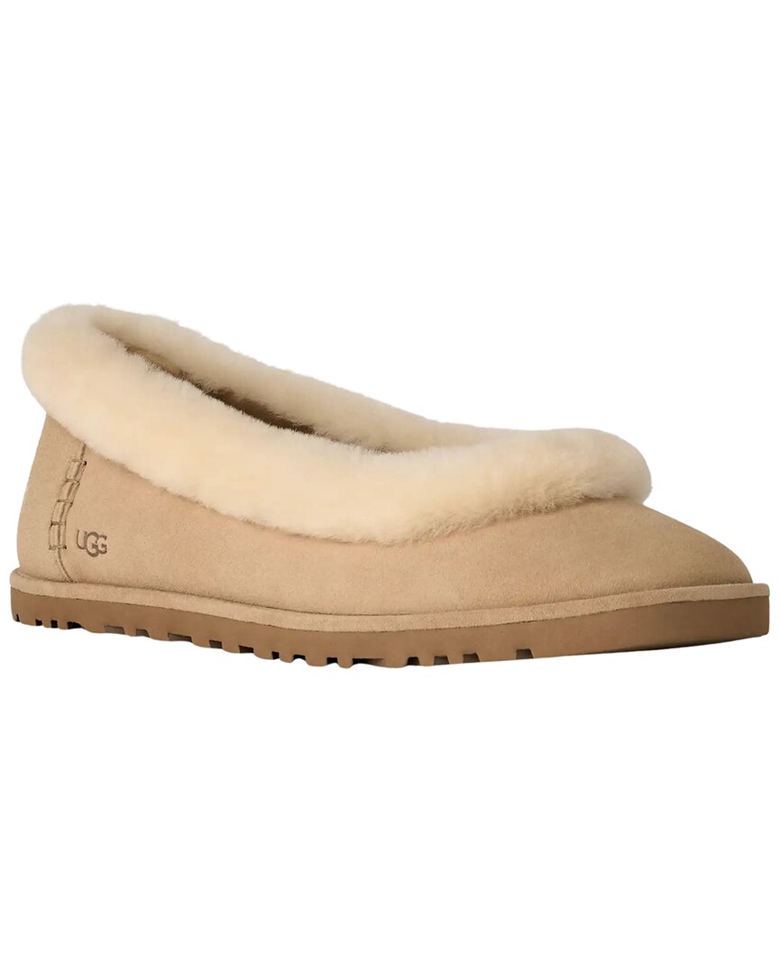 UGG Ugg Zora Ballet Flat Suede Sandal