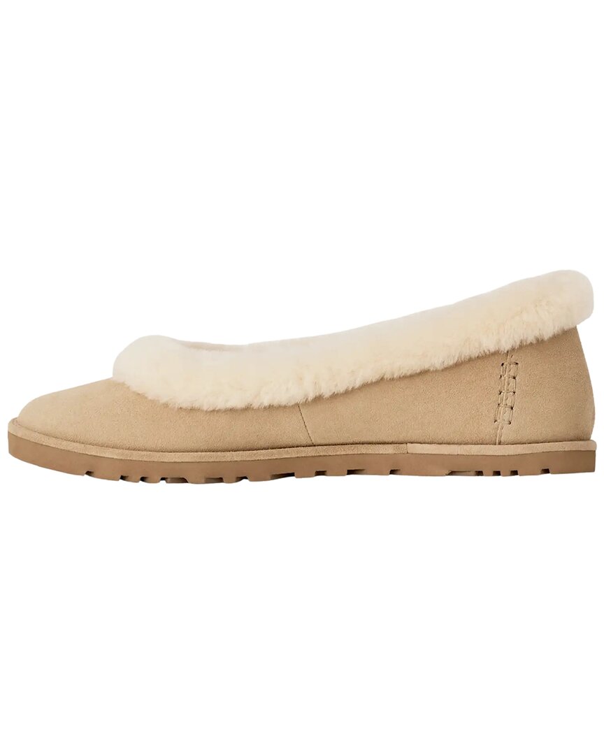 UGG Ugg Zora Ballet Flat Suede Sandal